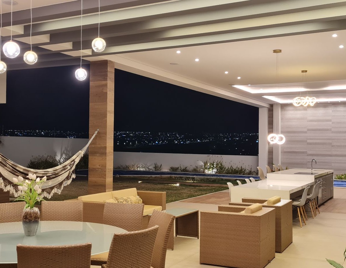 Vista Panorâmica da Área Gourmet